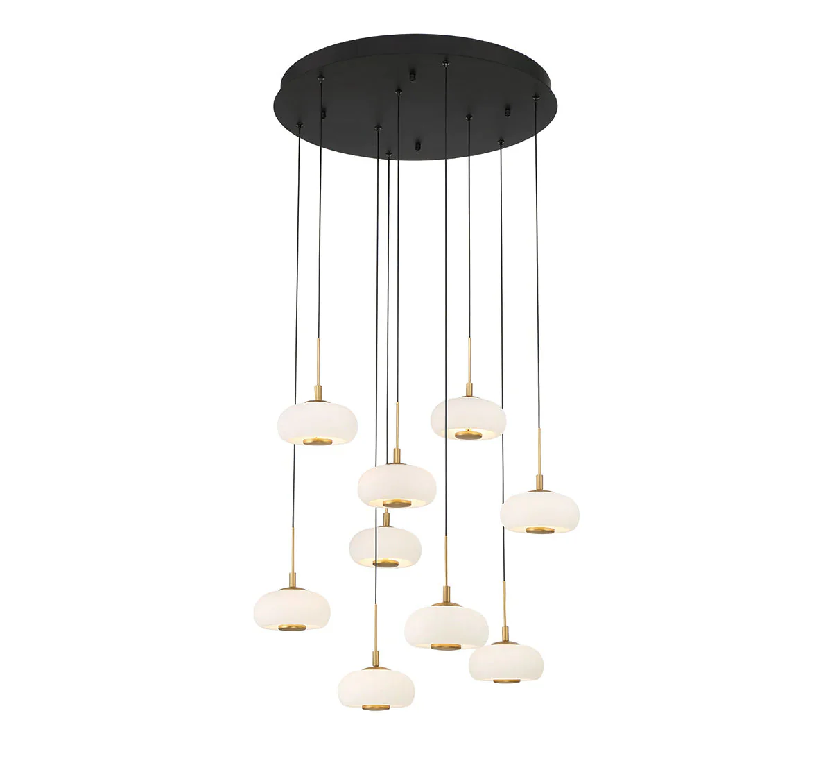 Adelly 9 Light Round LED Chanderlier