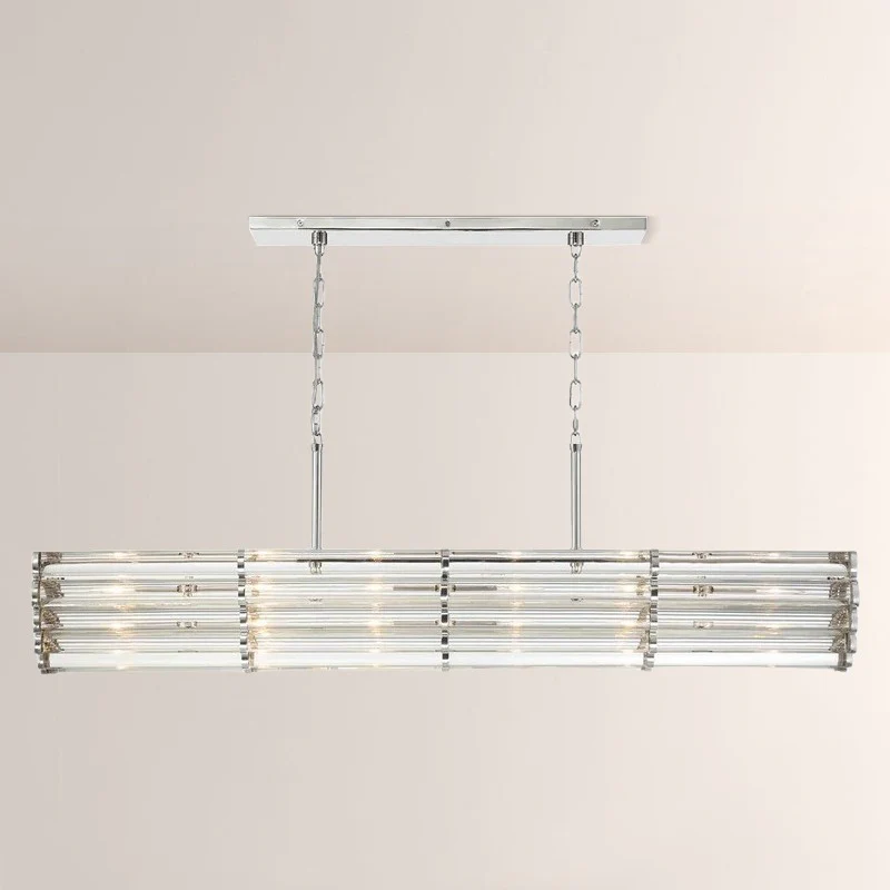 Lubby Langdon for Crystorama Elliot 6 Light Chandelier 48