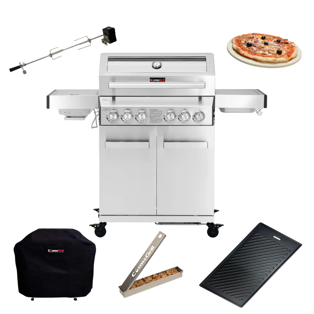 Platinum Yamara 4+2 Gas Barbecue (Ultimate Bundle)