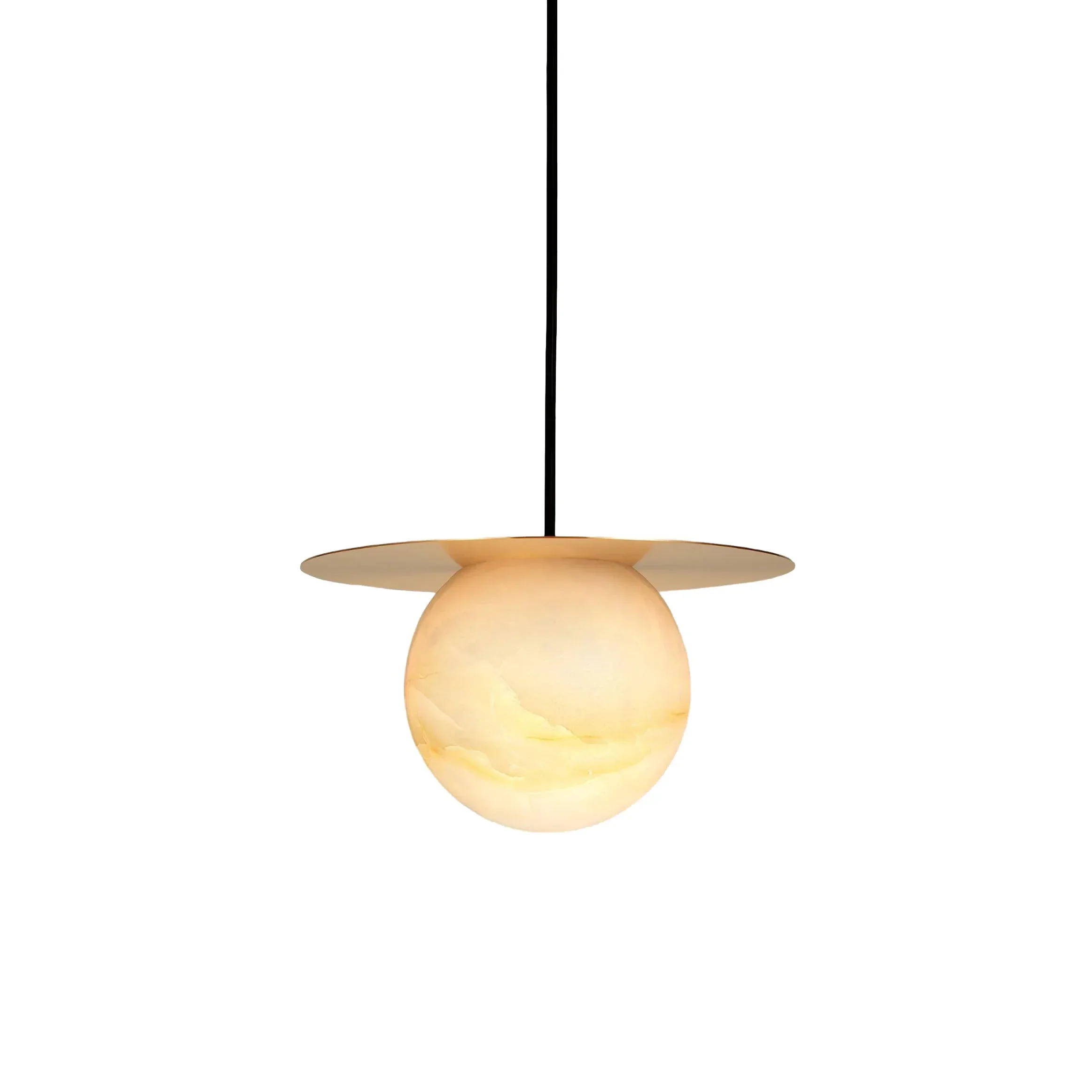 Alabaster Borra Pendant Light