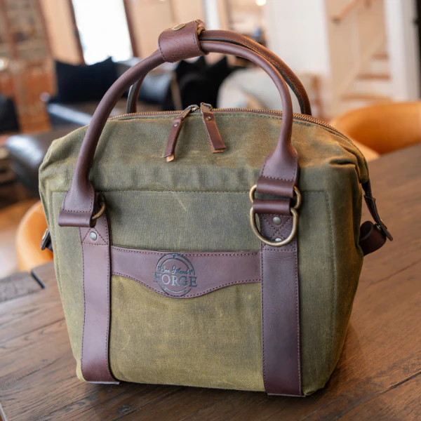 Waxed Canvas Soft Cooler