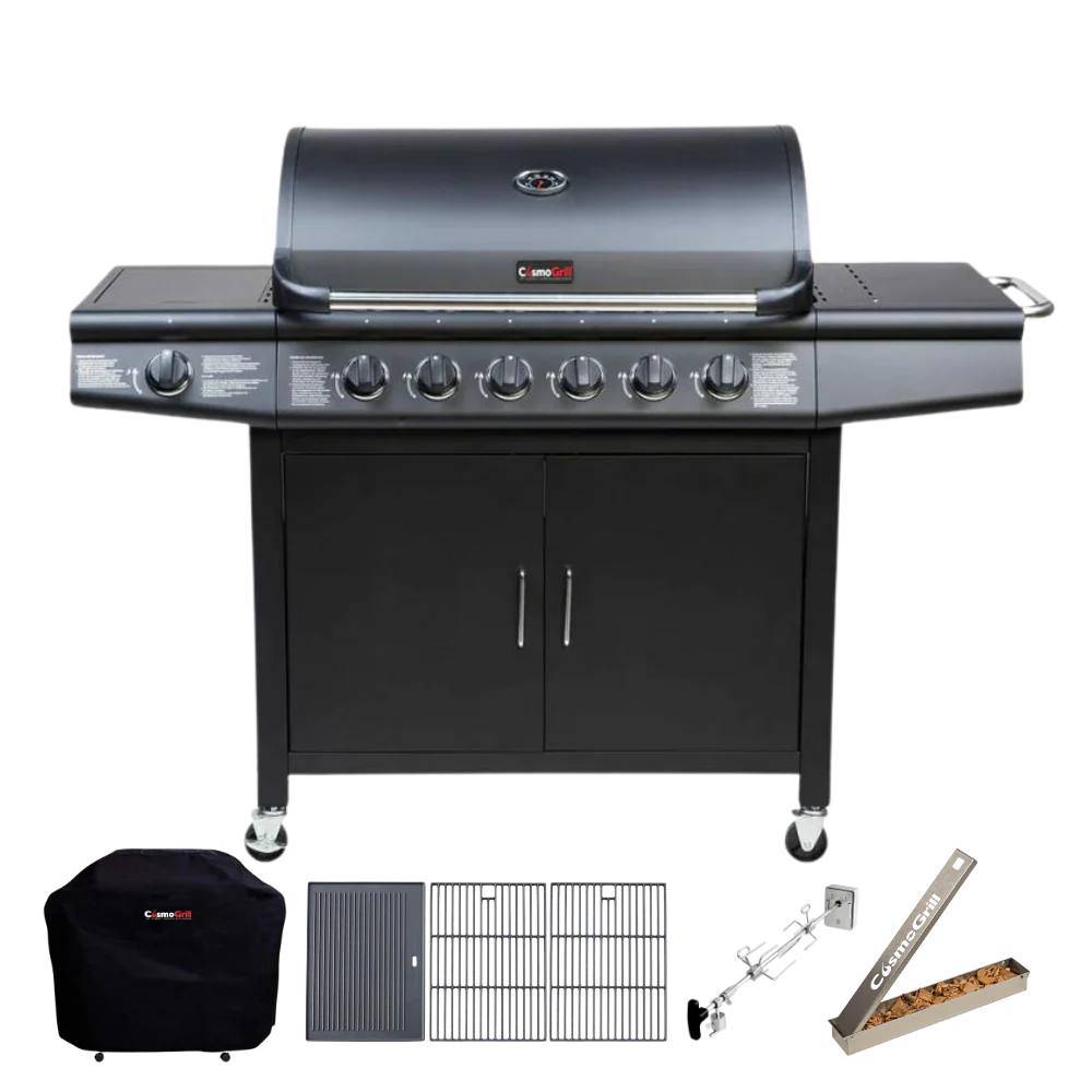 Pro 6+1 Gas Barbecue (Ultimate Bundle)