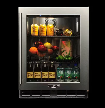 Signature 24-inch Outdoor Refrigerator with Glass Door