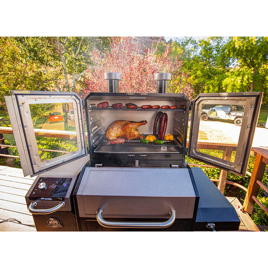 Lockhart Platinum Pellet/Smoker Combo Grill