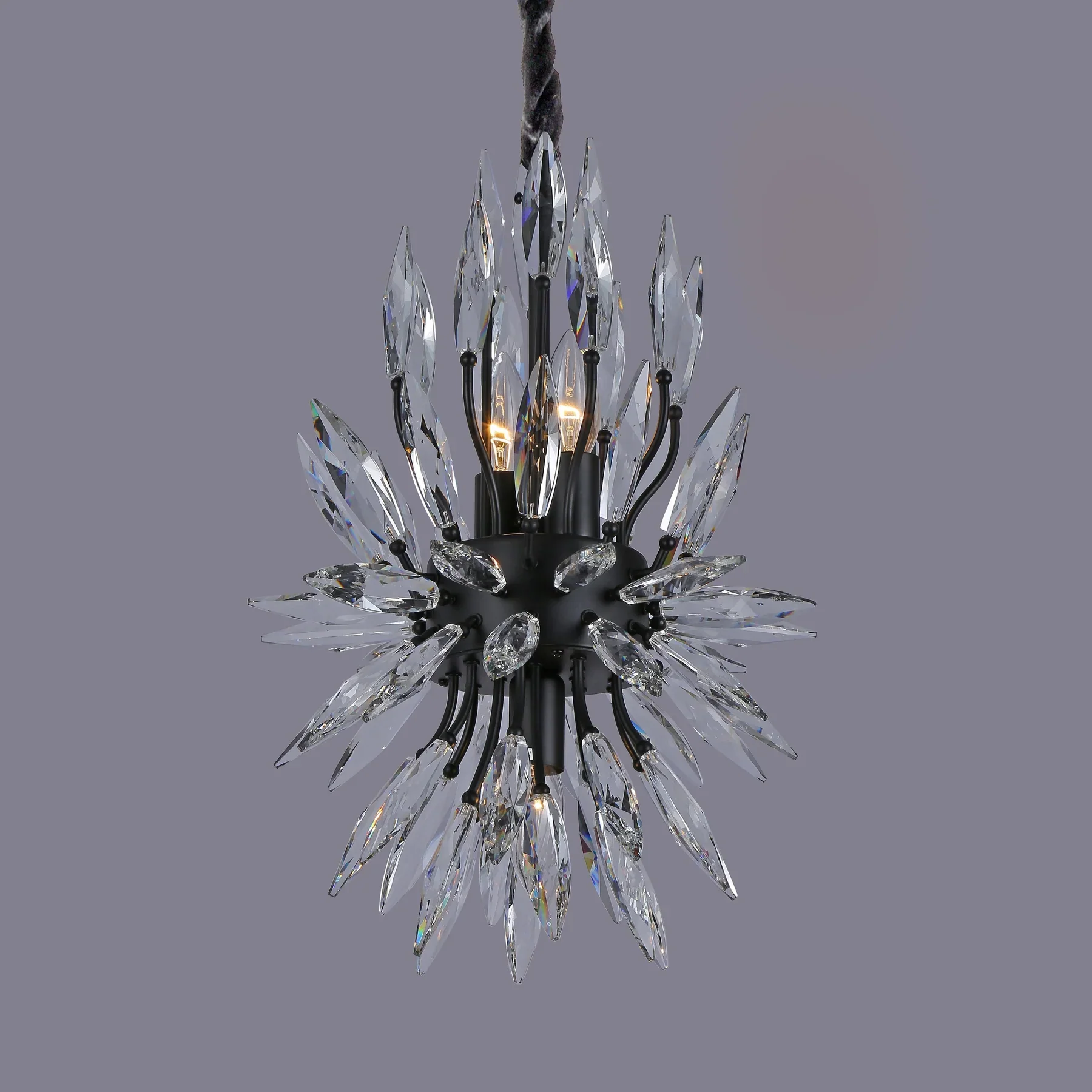 Levi Starburst Crystal Sputnik Chandelier