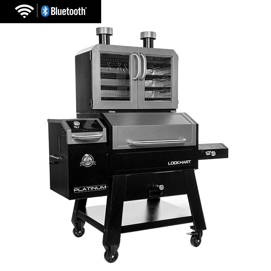 Lockhart Platinum Pellet/Smoker Combo Grill