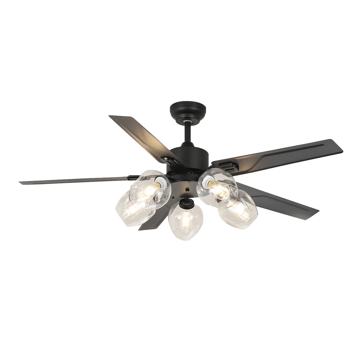 Vintage Industrial Style Ceiling Fan Light