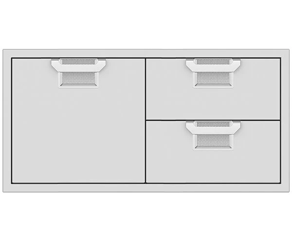 Aspire by Hestan Double Door & Drawer Combo 42