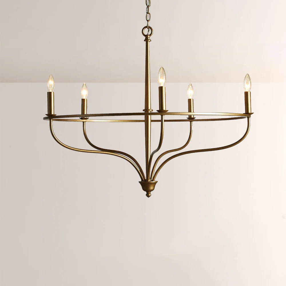 Roscaio Round Metal Chandelier