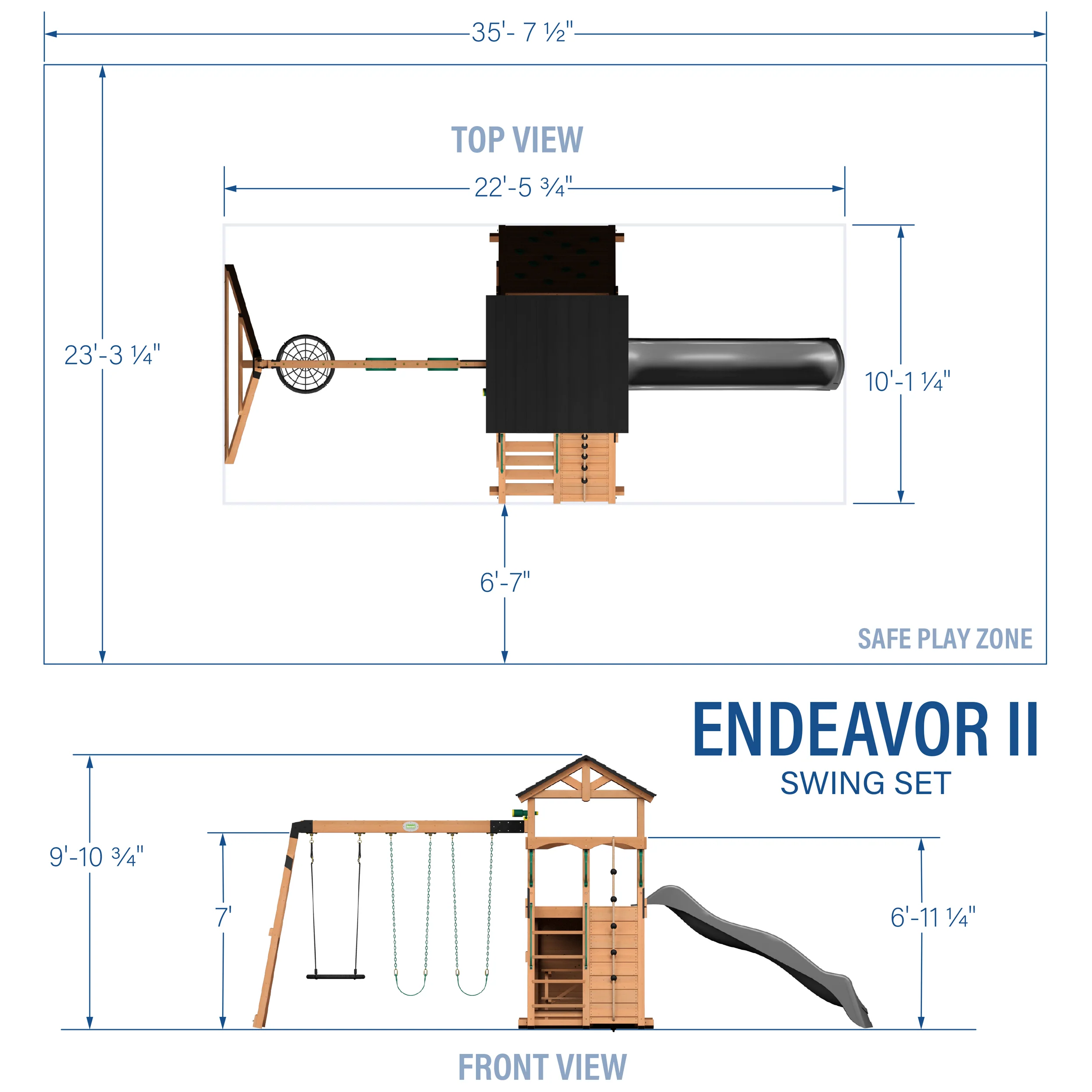 Endeavor II Swing Set