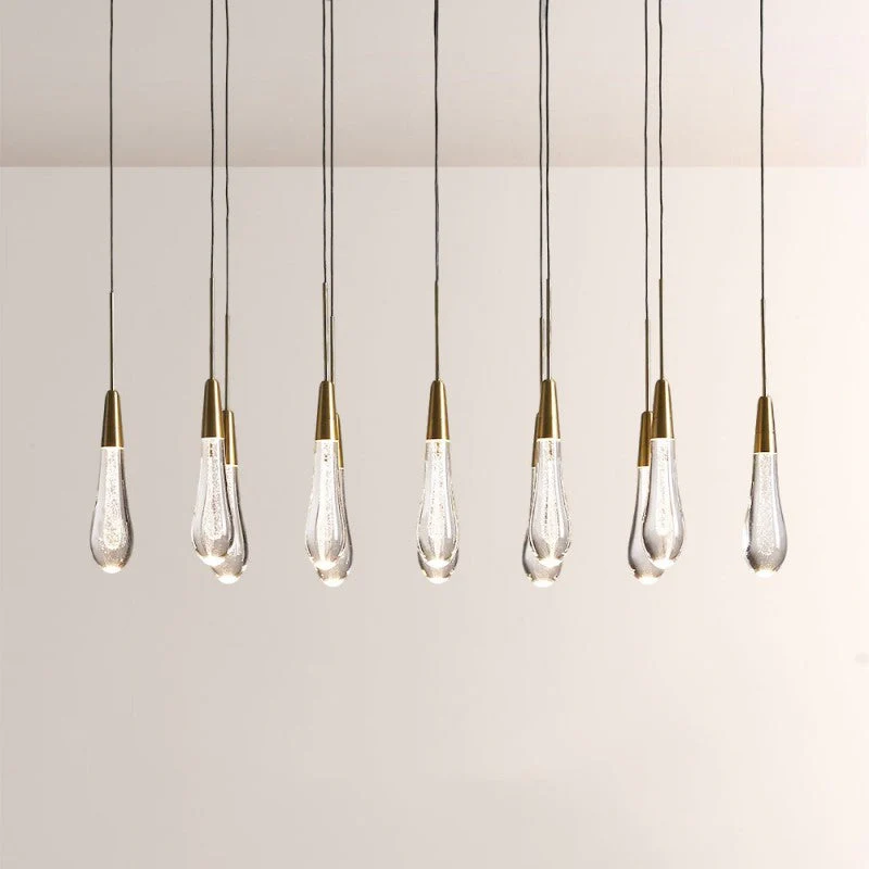 Waterdrop Linear Chandelier