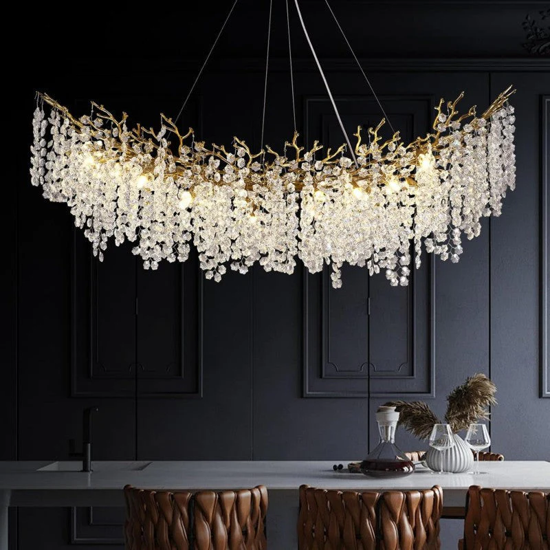 Branch Modern Tree Crystal Chandelier 55