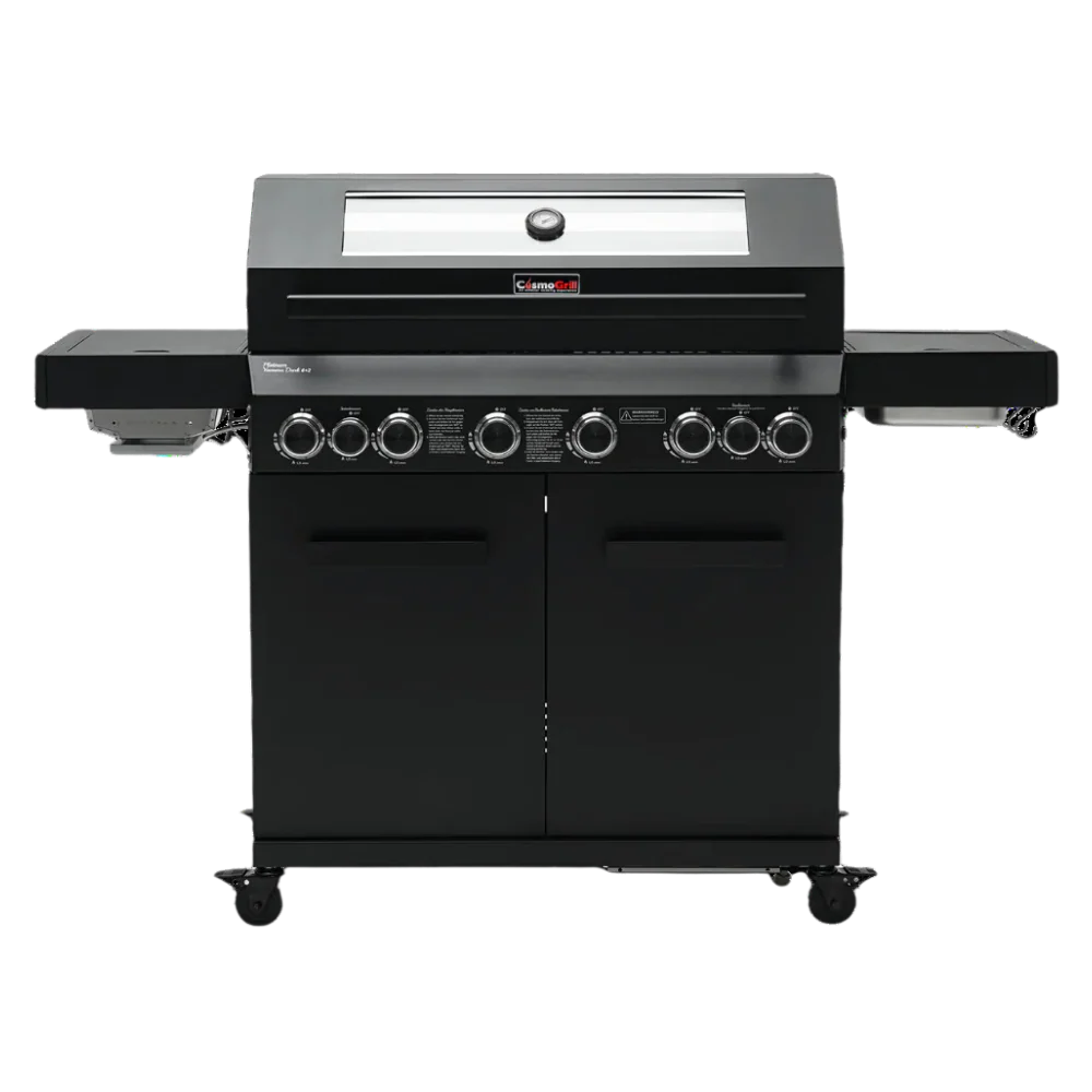 Platinum Yamara Dark 6+2 Gas Barbecue (Exclusive Bundle)