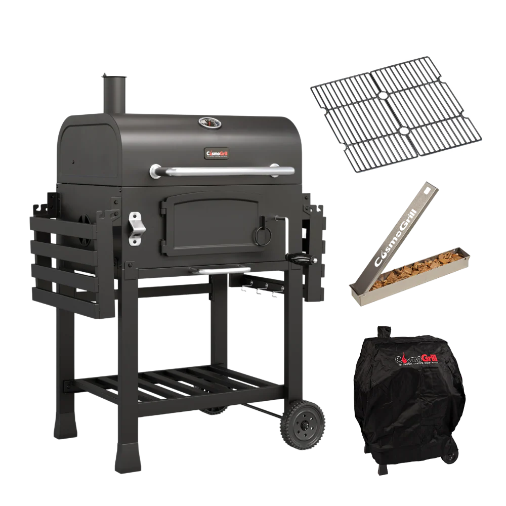 XL Smoker Charcoal Barbecue (Ultimate Bundle)
