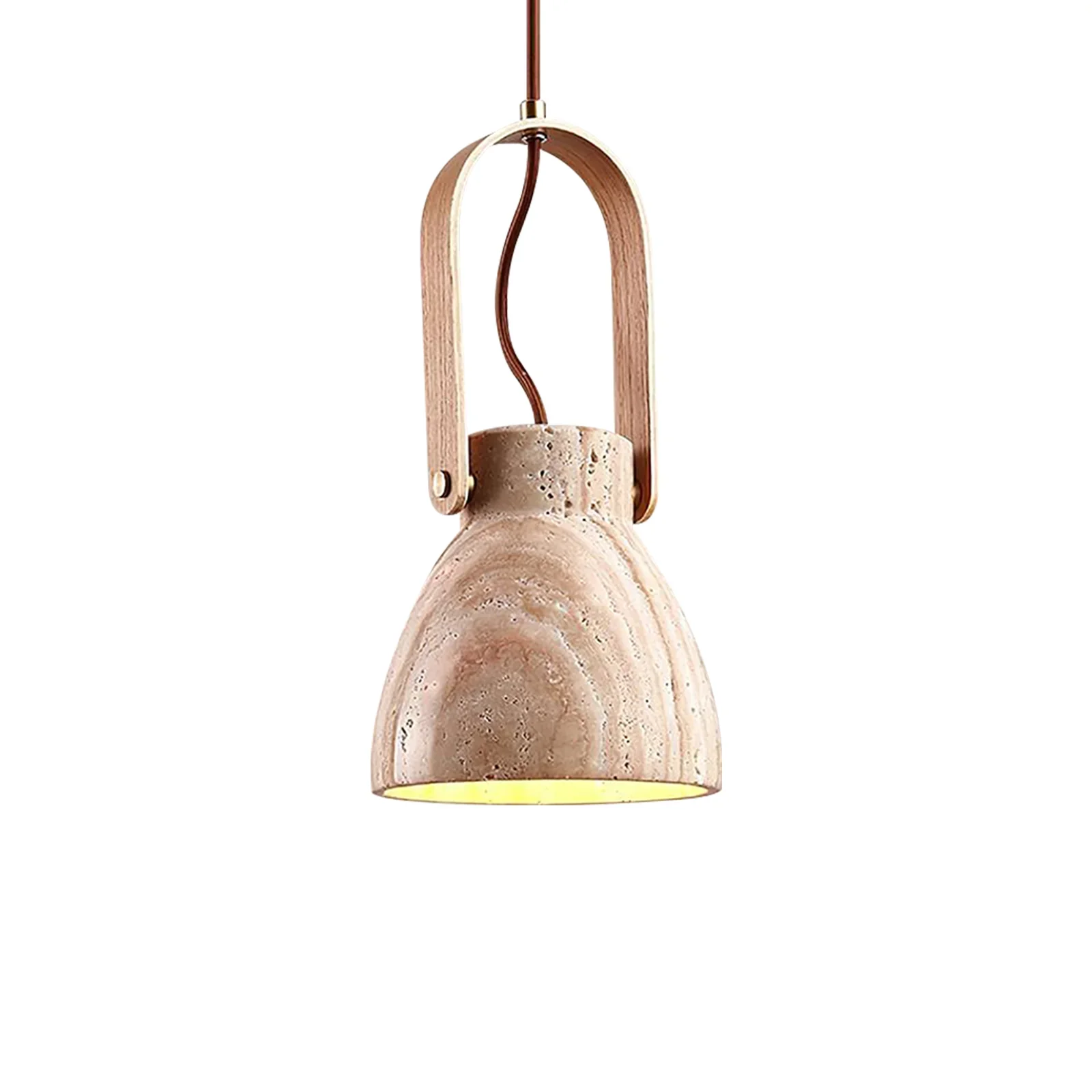 Travertine Nissa Pendant Lamp