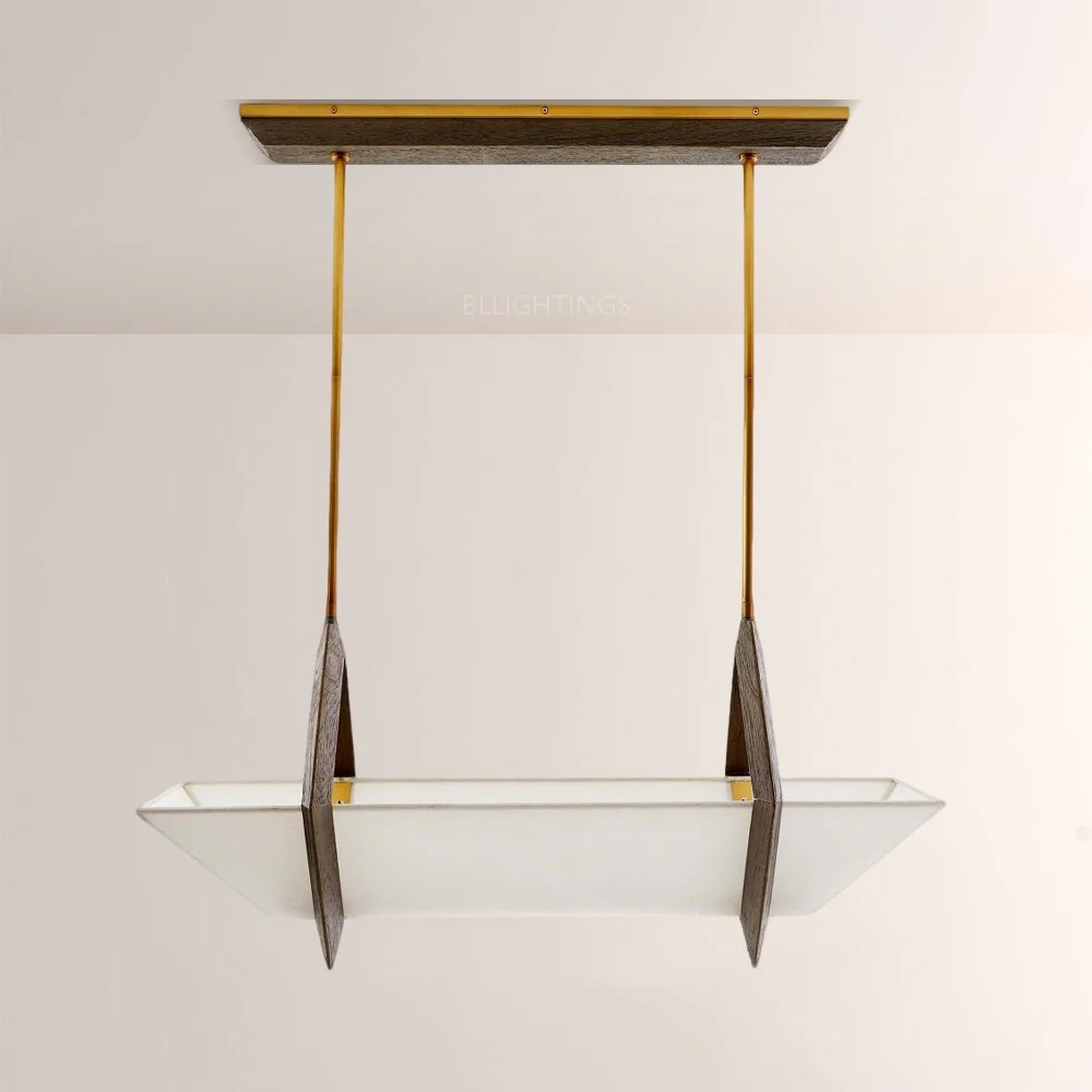 Spencer Fabric Linear Chandelier
