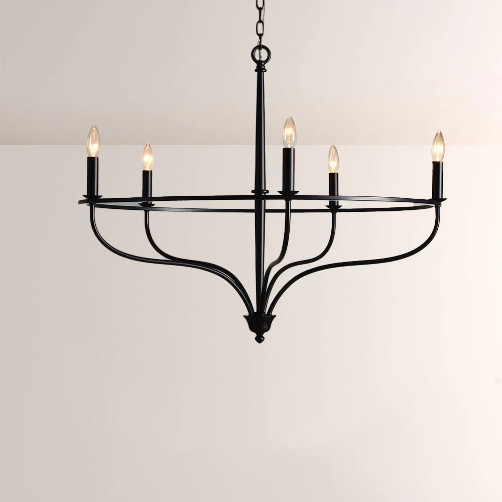 Roscaio Round Metal Chandelier