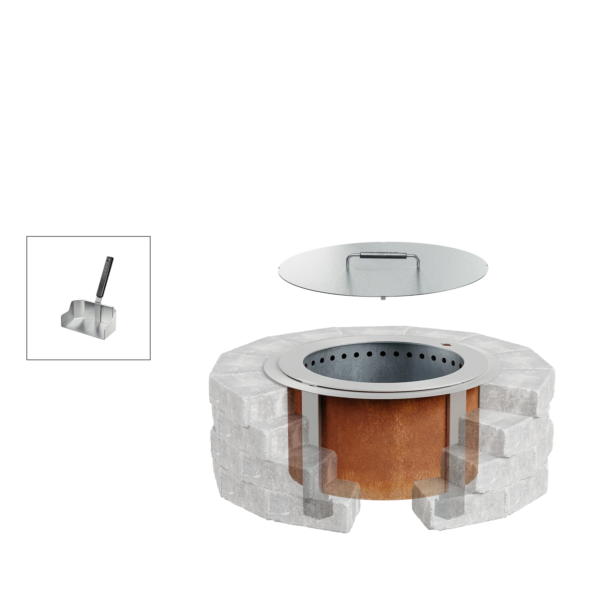 Fire Pit Insert Bundle