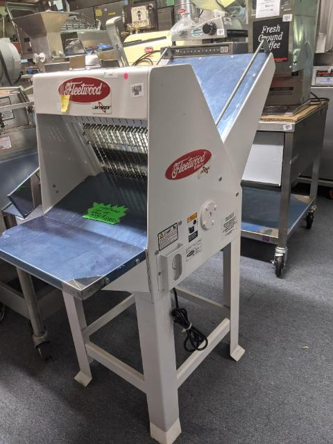 Fleetwood / SkyFood - Model FAT120 Bread Slicer 1/2 HP Motor - 14 inch wide loafs