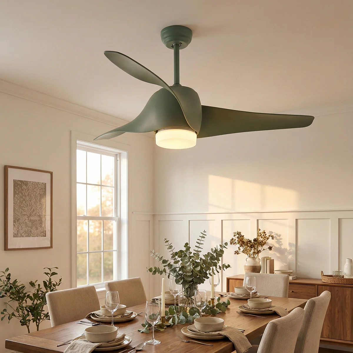 Verdantia Aero Three Blade Ceiling Fan Light