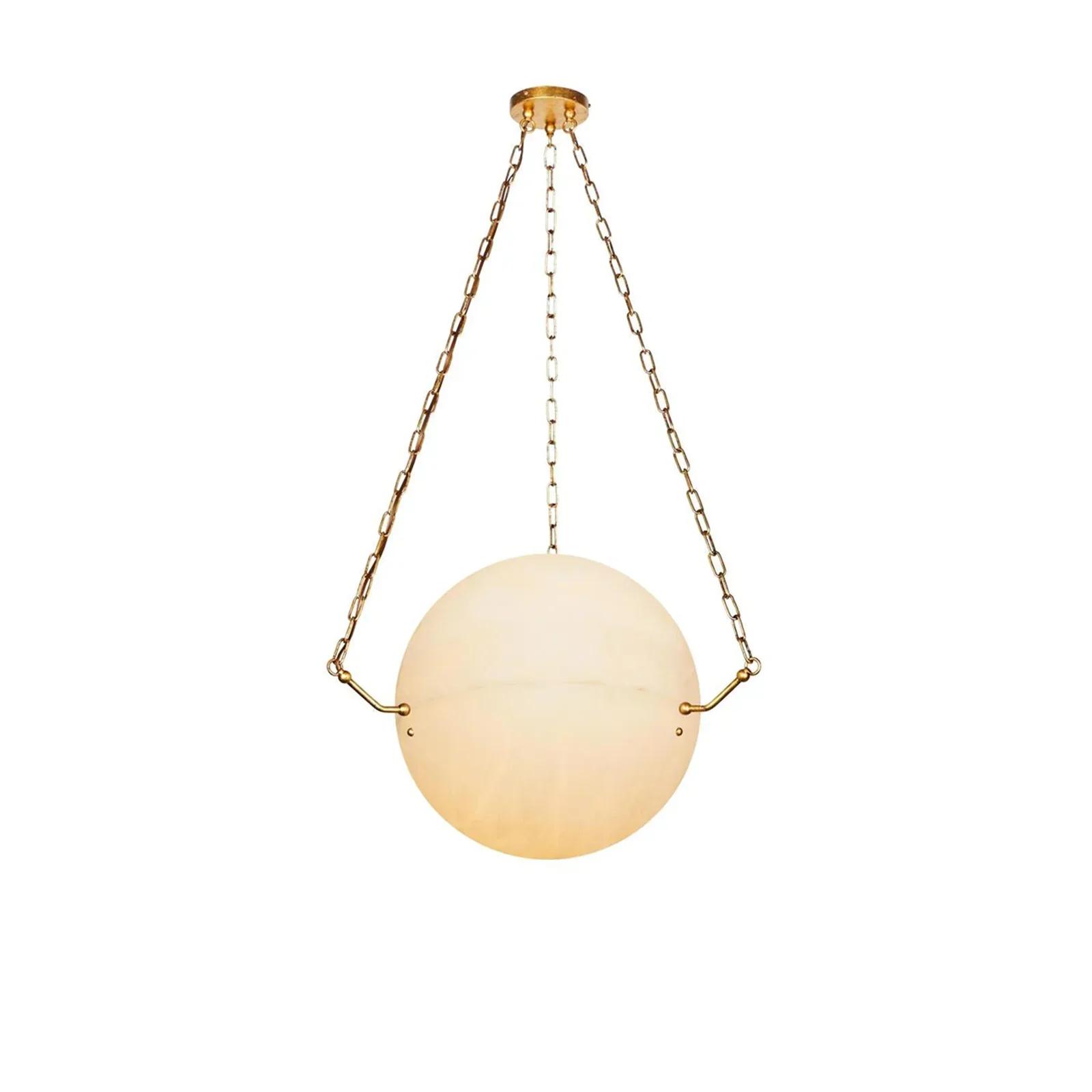 Sphere Atlas Alabaster Pendant Lamp