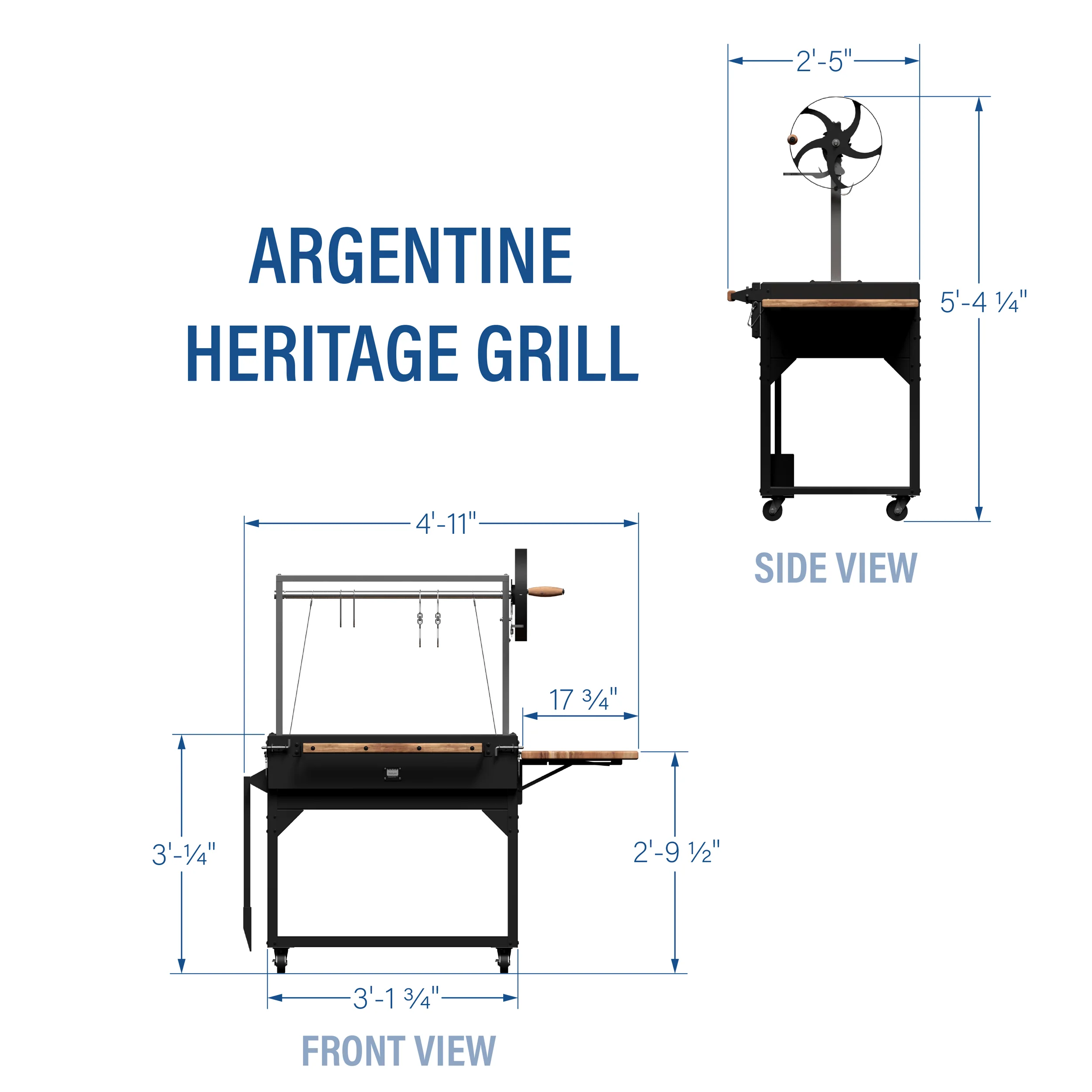 Premium Heritage Argentine BBQ Grill