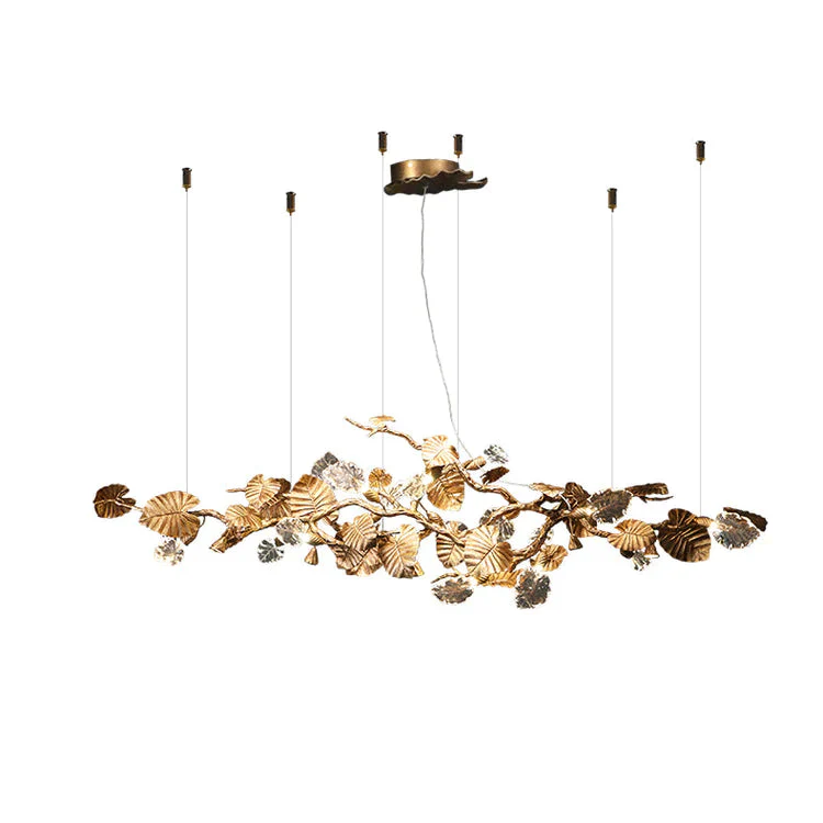 Branch Gold Leaf Chandelier
