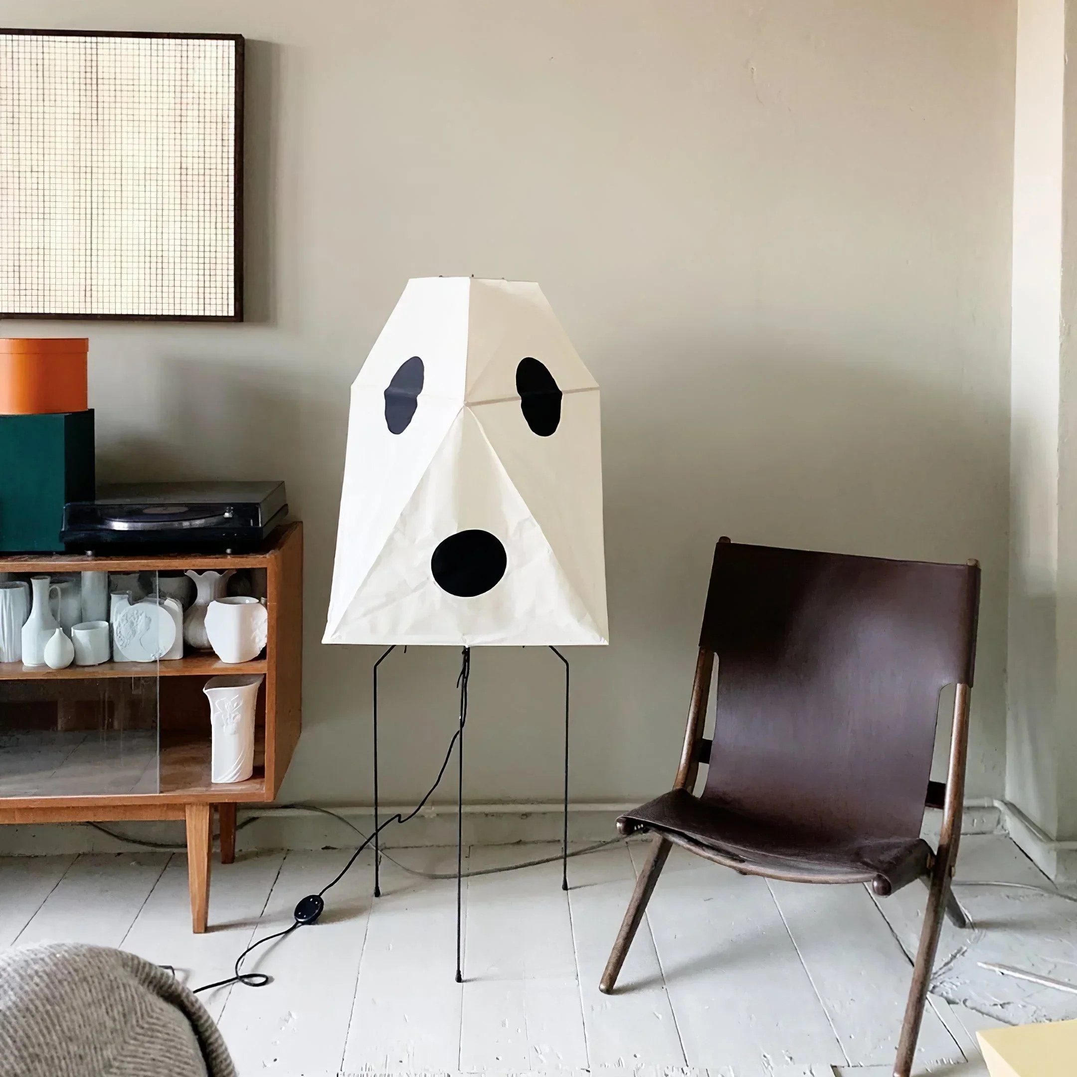 Polyhedral Paper UF3-Q Floor Lamp