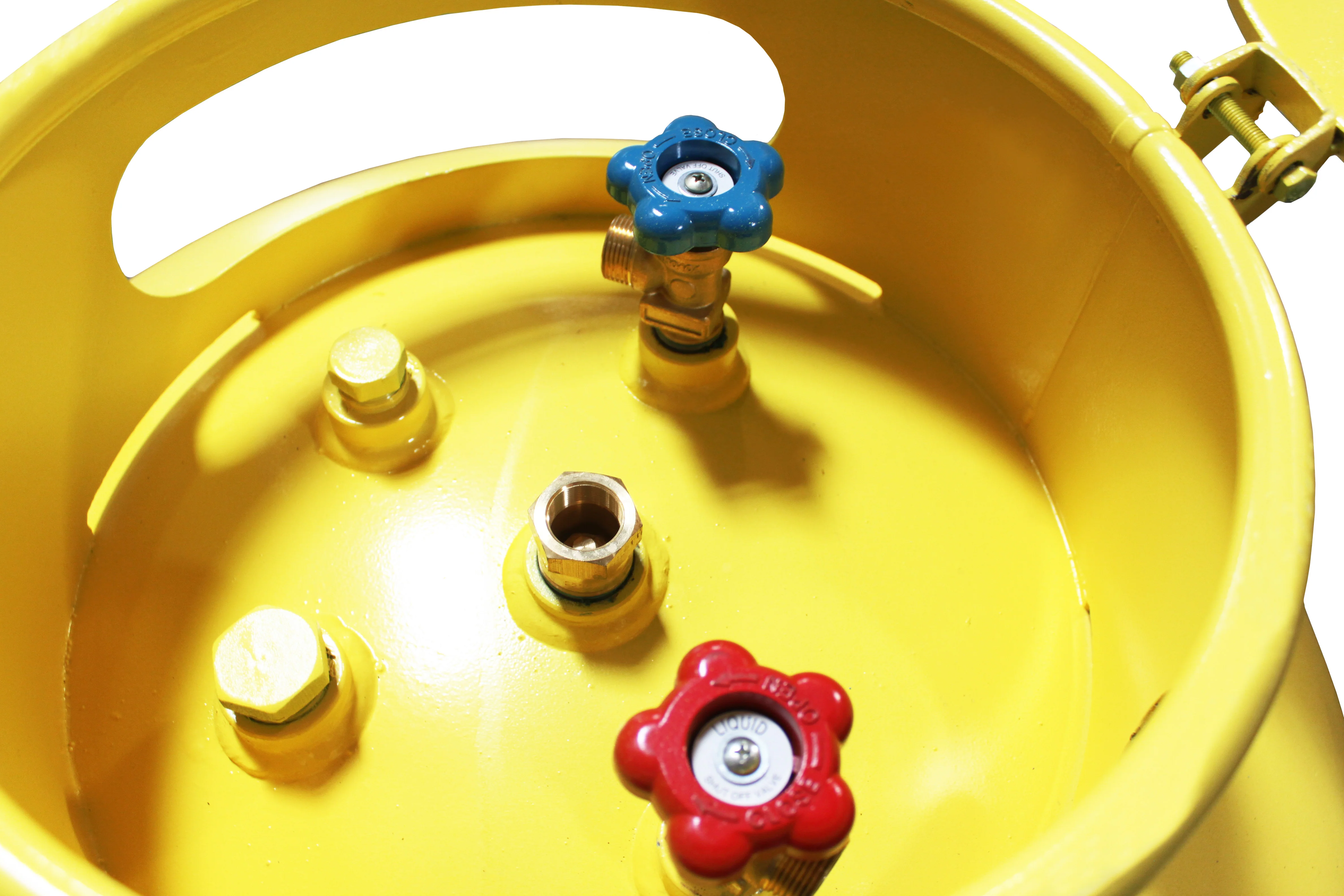 Flame King 1000LB Refrigerant Recovery Cylinder Tank with Forklift Footer 400 PSI for A2L Refrigerants