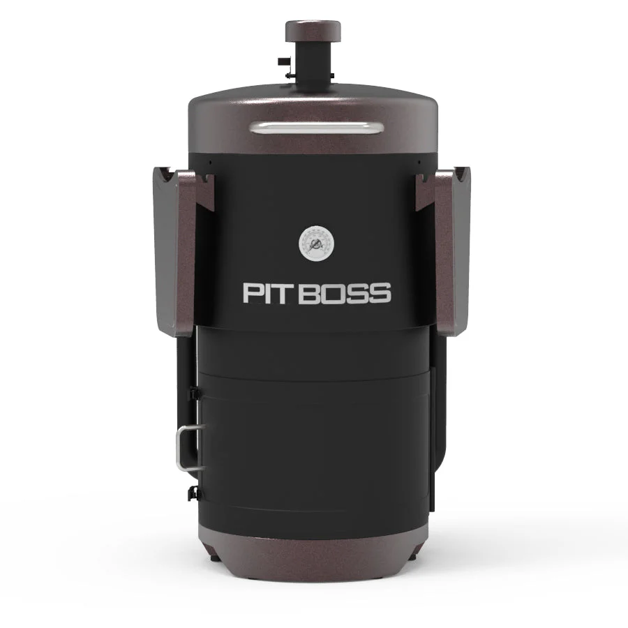 Mahogany Champion Barrel Charcoal Smoker - PBV24CB
