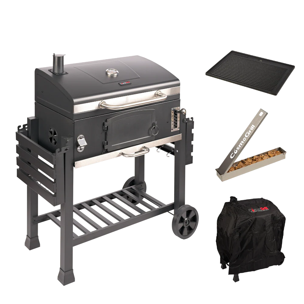 XXL Smoker Charcoal Barbecue (Ultimate Bundle)