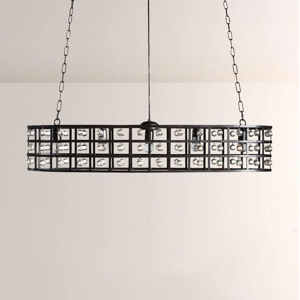 Lana Cage Oval Chandelier