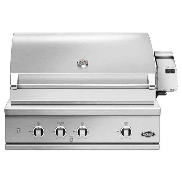 DCS Series 9 Evolution Built-in Stainless Steel Gas Grill with Rotisserie | Propane or Natural Gas