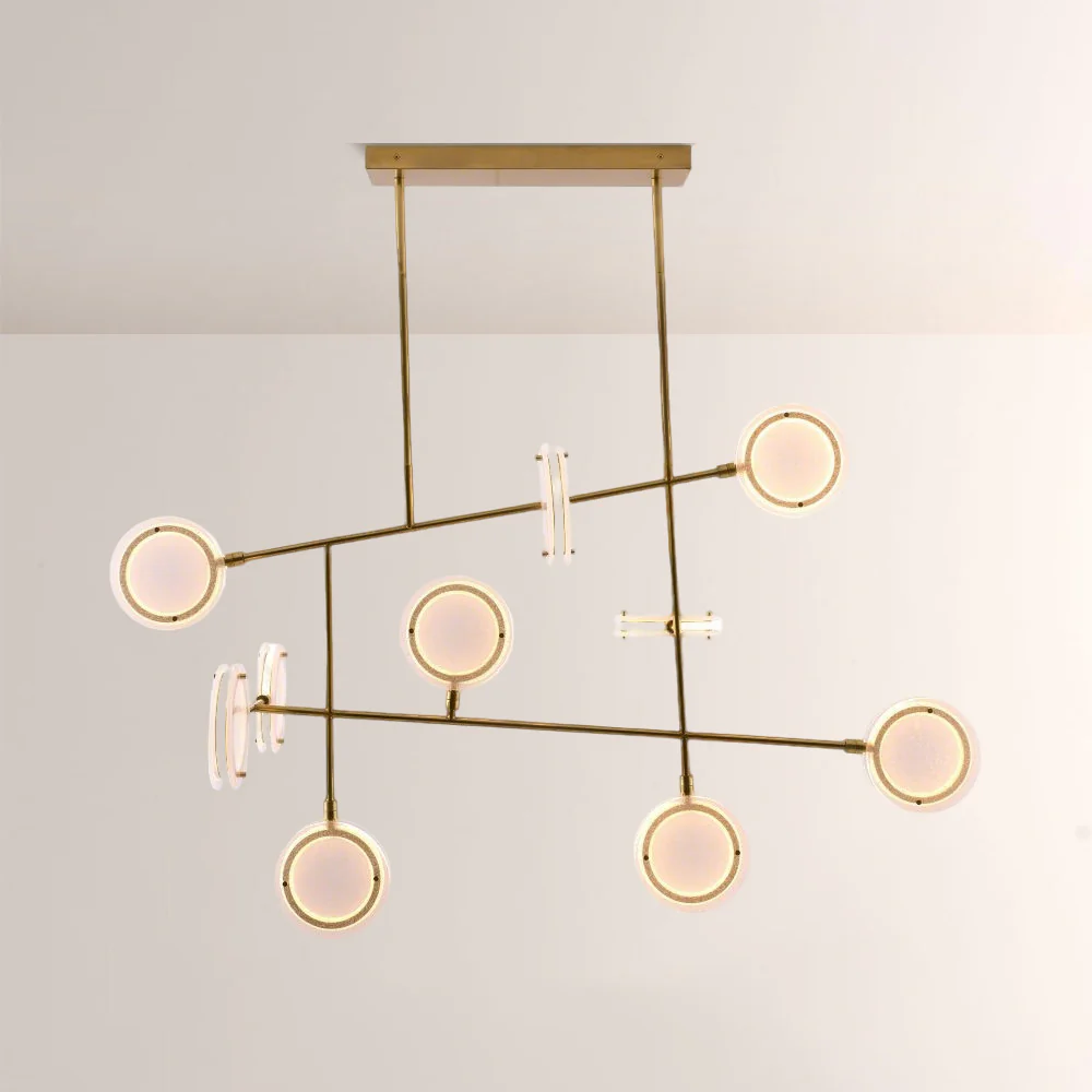 Mandel Linear Chandelier
