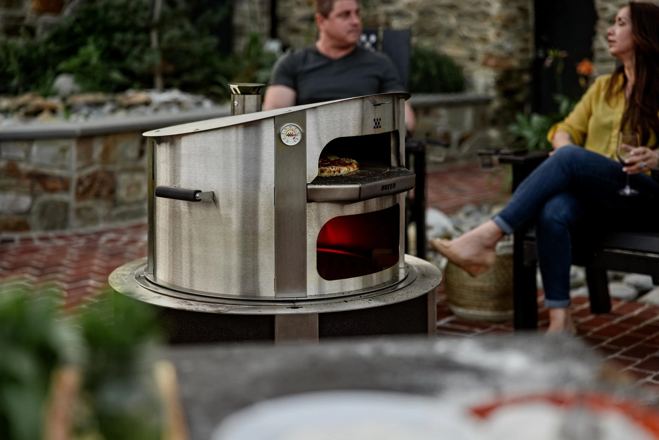 Live-Fire Pizza Oven
