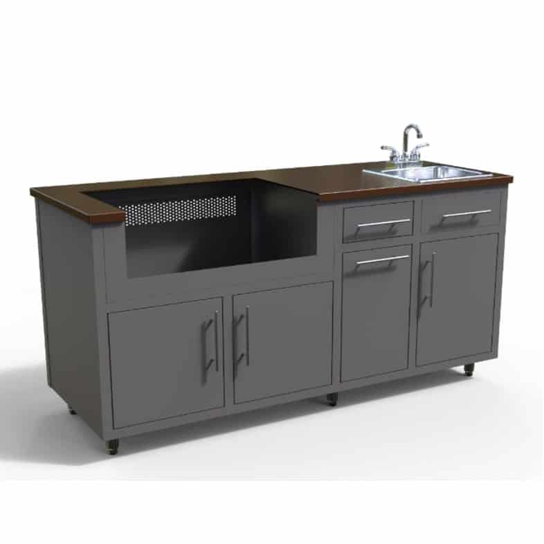 Challenger Coastal 32 Grill and sink - COGI-67.25-GWS