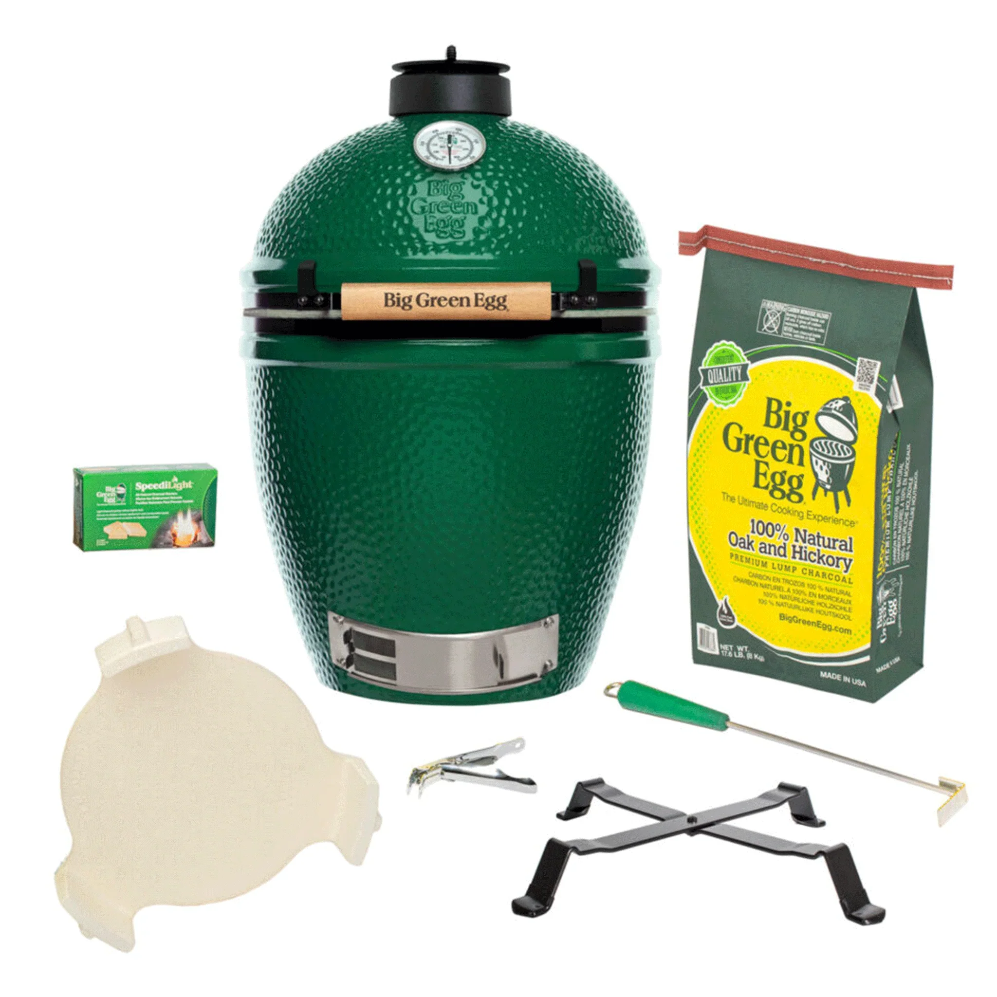 Large Big Green Egg Kitchen Package