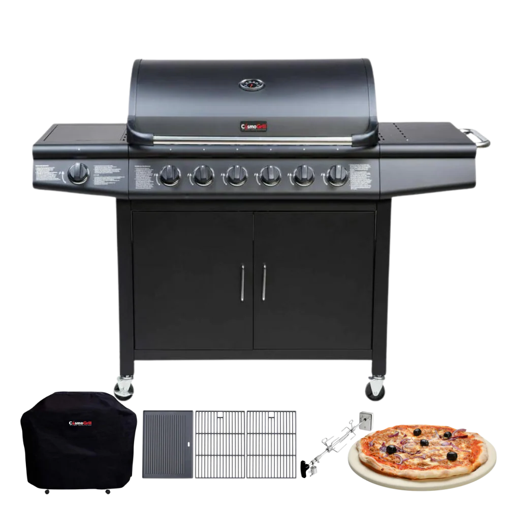 Pro 6+1 Gas Barbecue (Exclusive Bundle)