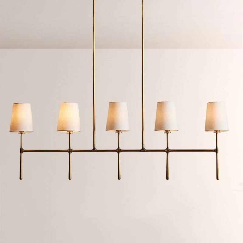 Rhoda Linear Chandelier 5/6 Light