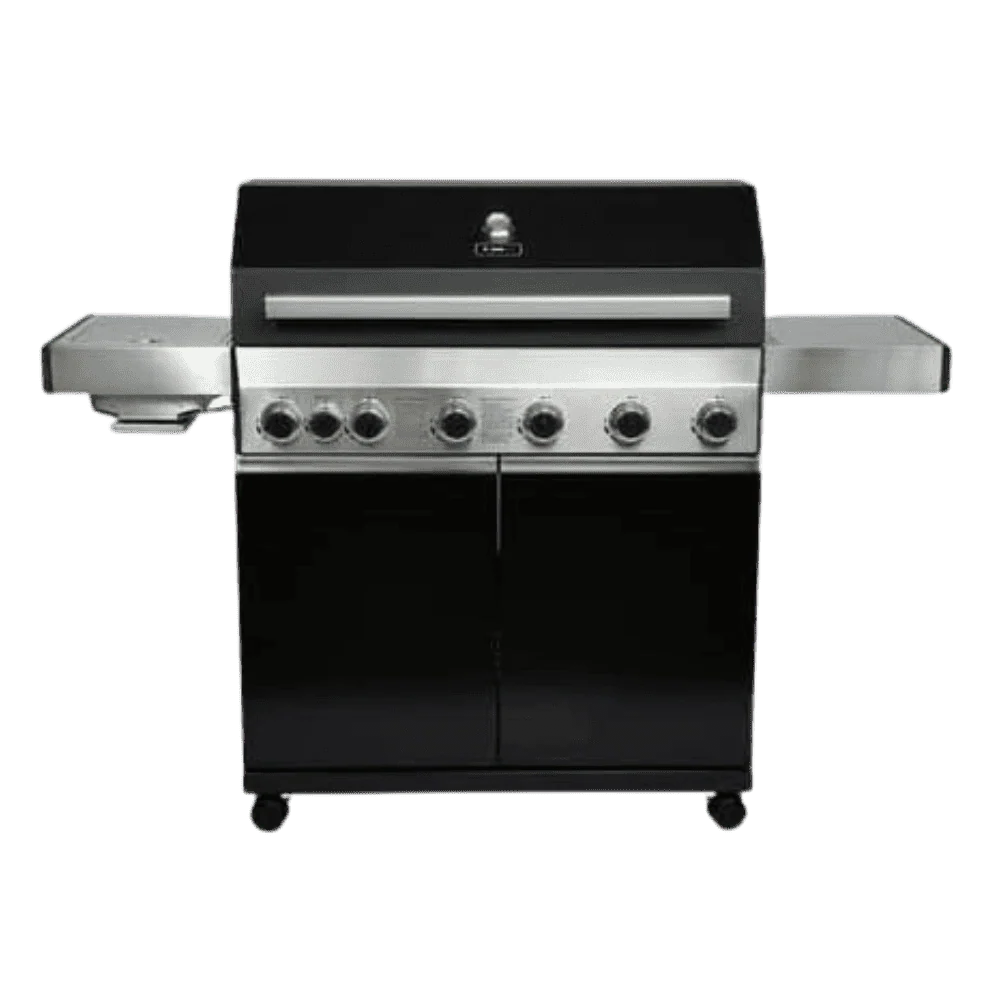 Premium Black 6+1 Gas Barbecue (Exclusive Bundle)