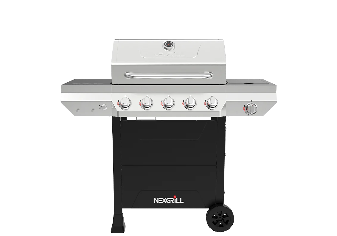 Nexgrill 5 Burner Propane Gas Grill with Side Burner