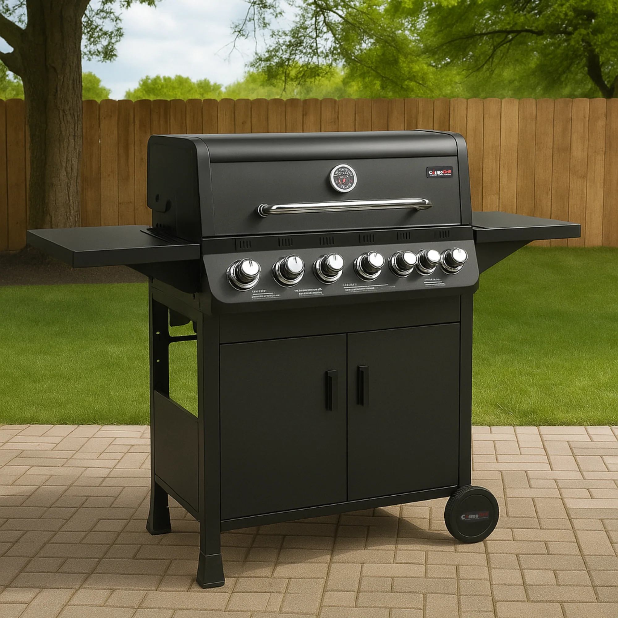 Emberr 6+1 Gas Barbecue