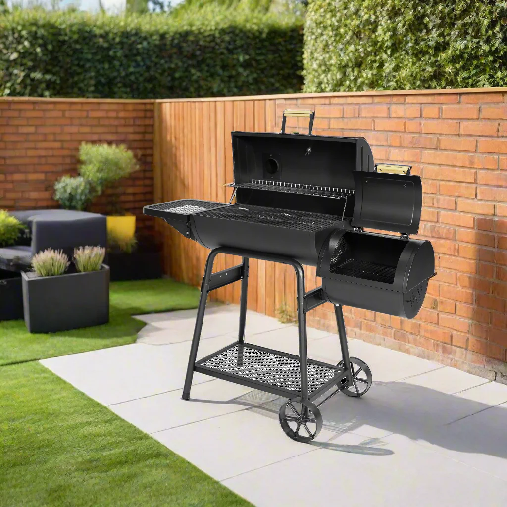 Cinder Offset Smoker Charcoal Barbecue