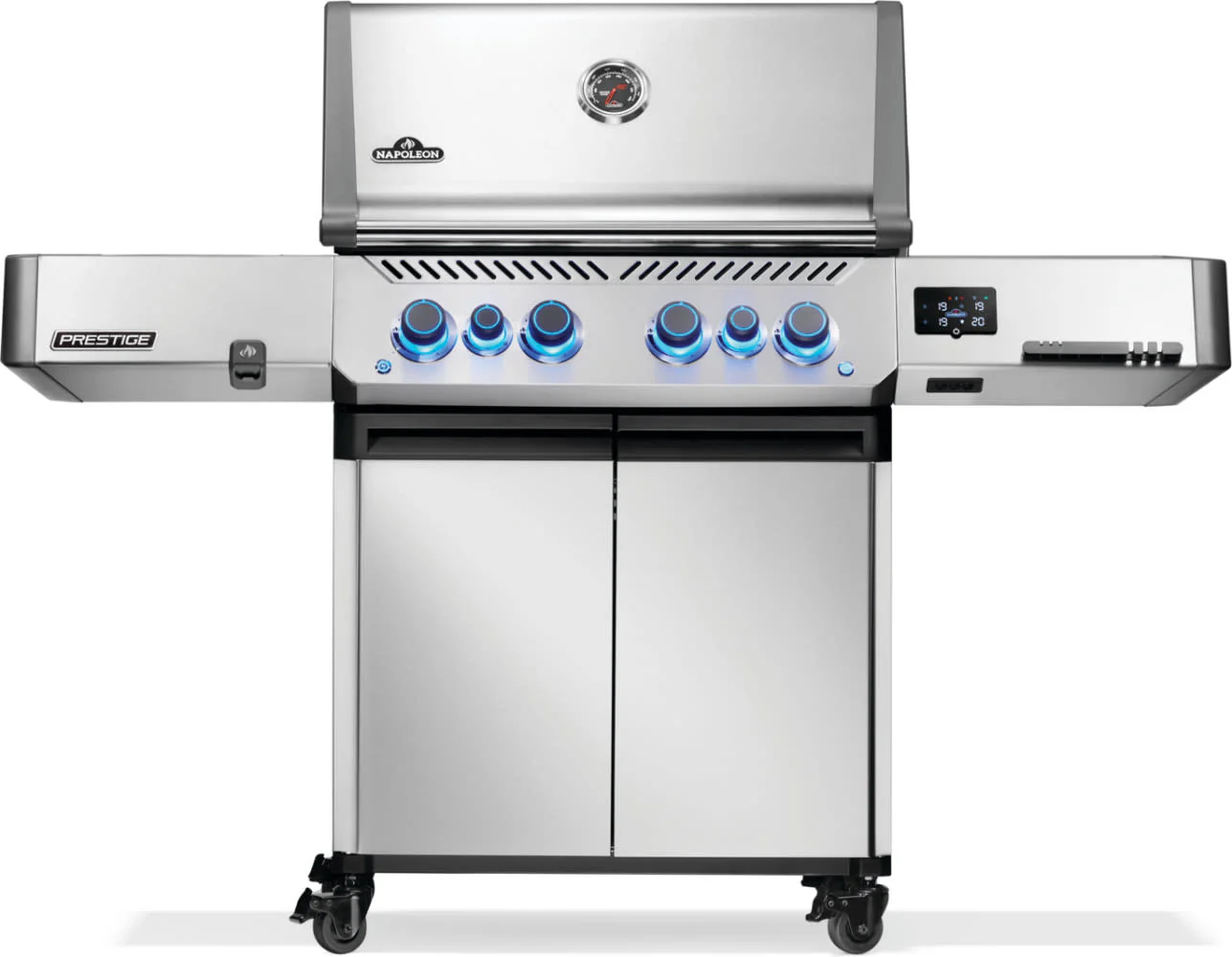 Napoleon Prestige 500 Connected Grill SS with Infrared Side and Rear Burner P500VXRSIB(NSS/PSS)
