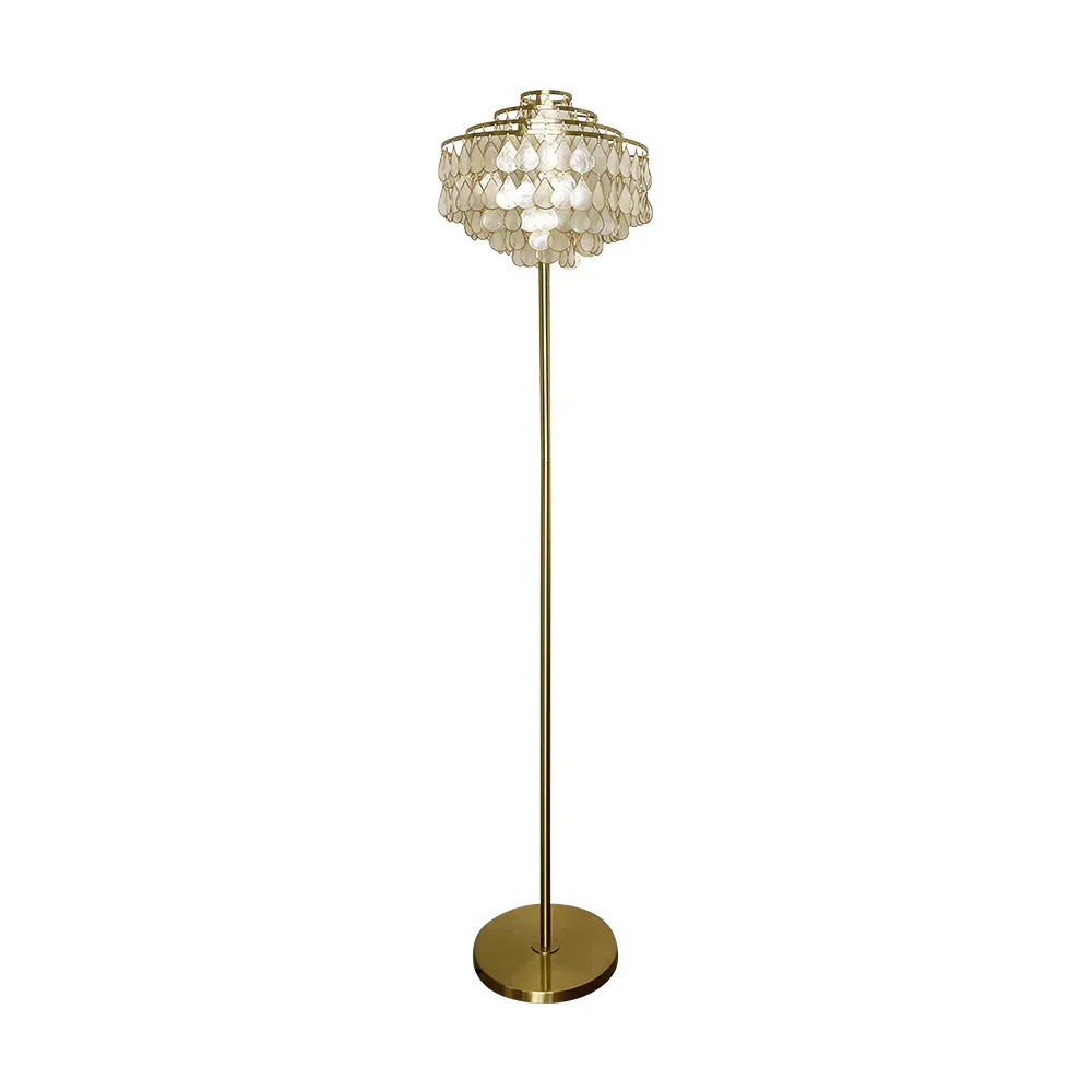 Shell Teardrops Floor Lamp