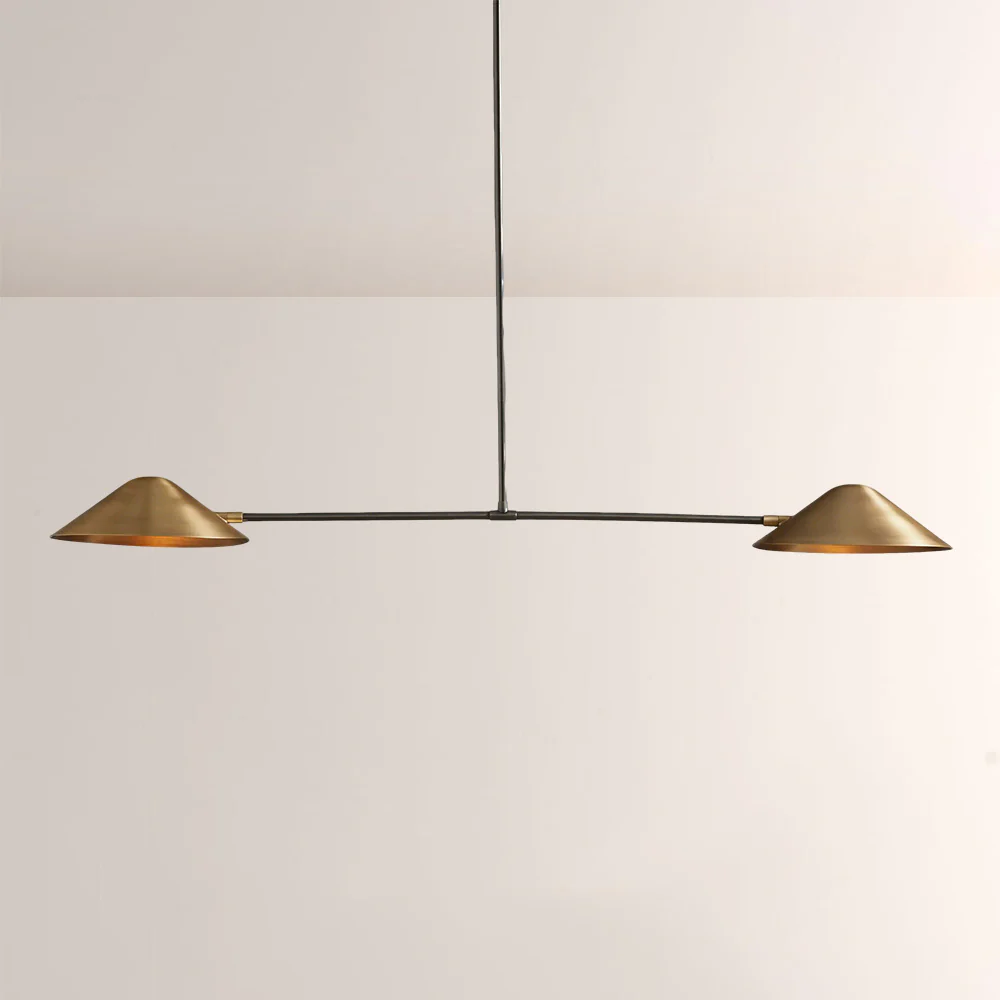 Sivans 2-Light Linear Chandelier