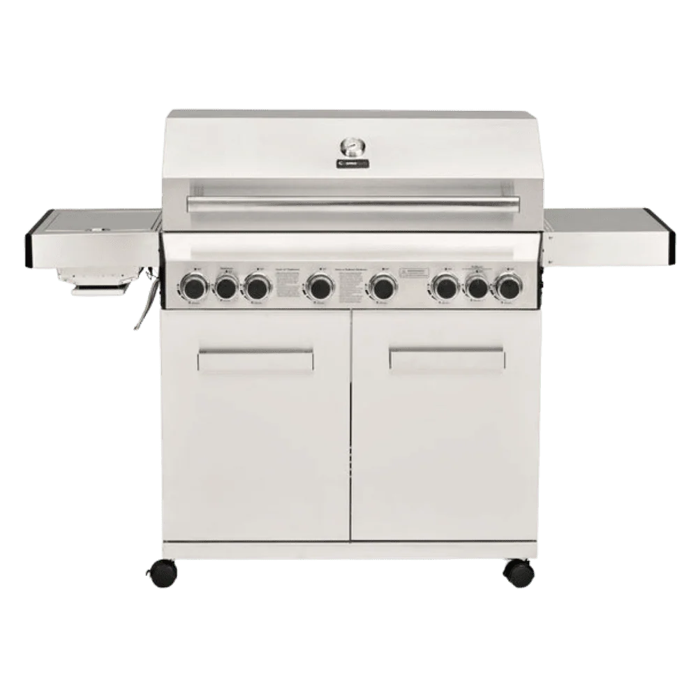 Platinum Stainless Steel 6+2 Gas Barbecue (Exclusive Bundle)