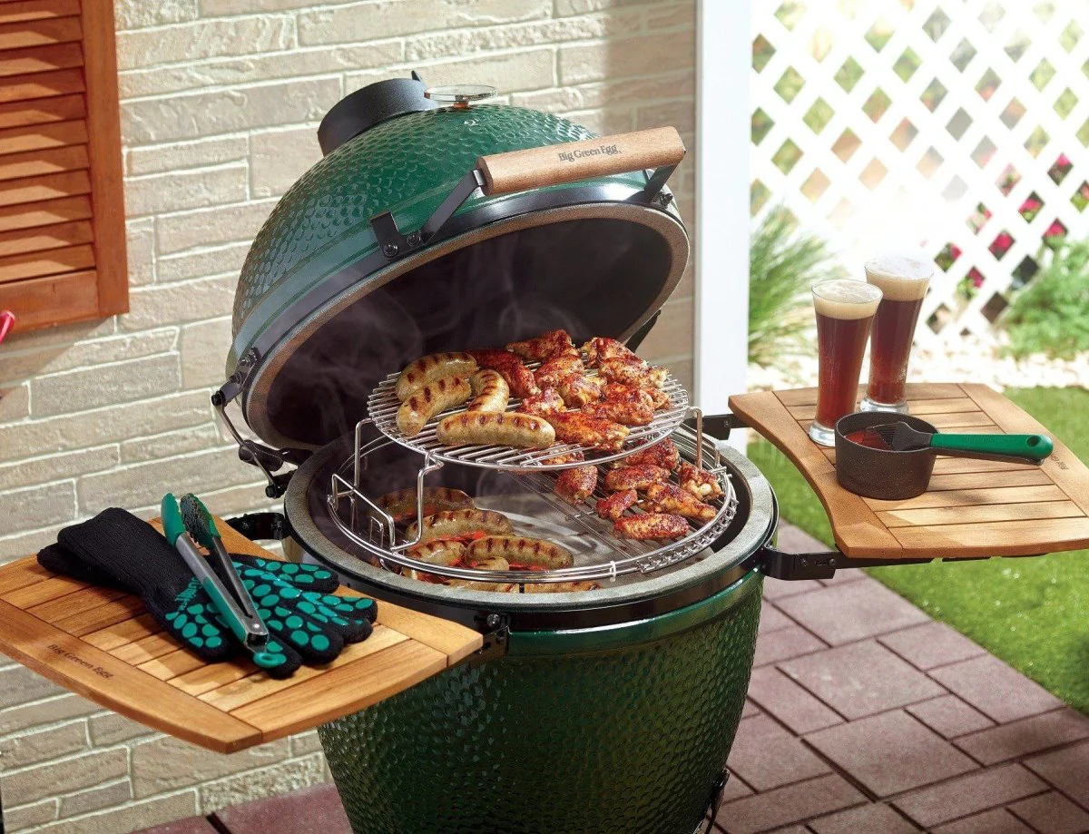 Big Green Egg XL Ceramic Charcoal Grill | Green 117649 XLHDA