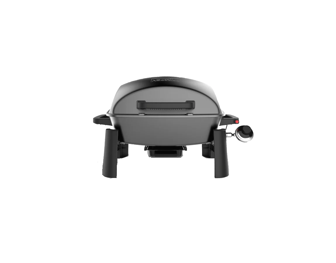 Fortress? 1-Burner Cast Aluminum Table Top Portable Propane Gas Grill
