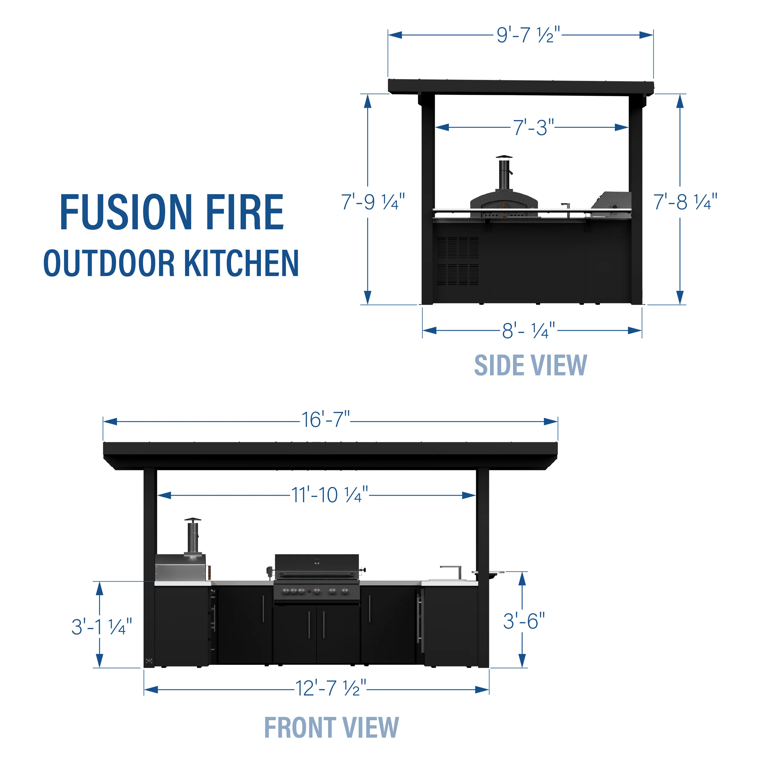 Fusion Fire Outdoor Kitchen